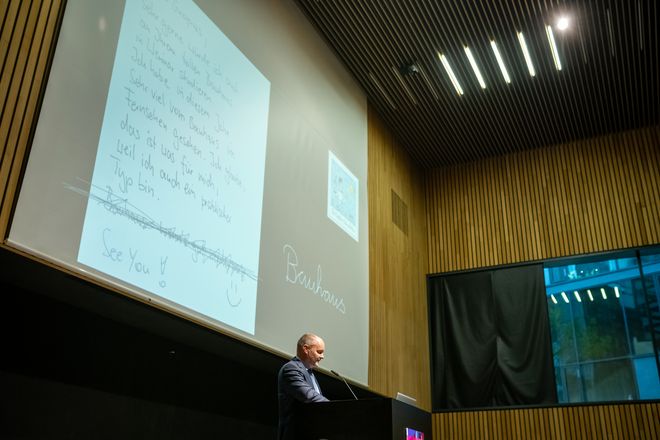 Photo: Matriculation ceremony 2019 Bauhaus-Universität Weimar.