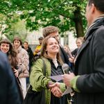 Bereits im letzten Jahr wurde das studentische Ehrenamt gefeiert: Prof. Benz dankt Studierenden für ihr Engagement. Foto: Dominique Wollniok