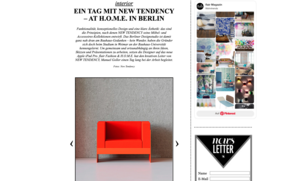 Screenshot Website FLAIR Magazin