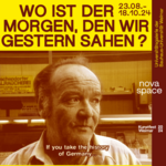 Plakat zur Ausstellung. Grafik: Adrian Palko