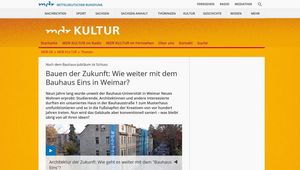 Screenshot der Website 