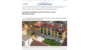 Screenshot der Website