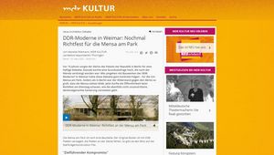 Screenshot der Website 