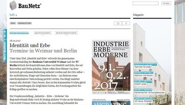 Screenshot der Seite