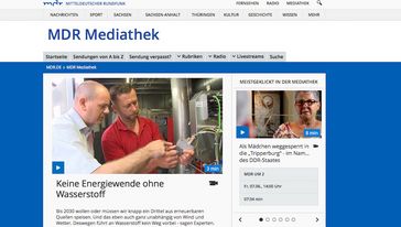 Screenshot der Seite