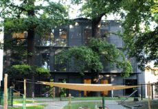Foto of the new child-care facilities in Weimar's Bauhausstraße 9b.