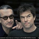 Wim Wenders und Hauptdarsteller Campino (Finn) kurz vor Drehbeginn (Senator Film Verleih)