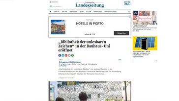 Screenshot der Seite
