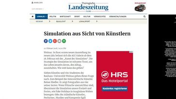 Screenshot der Seite