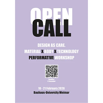 Poster of the Open Call