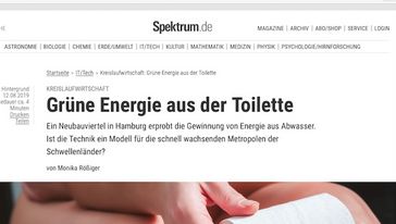 Screenshot der Seite