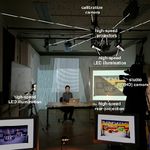 Aufbau des Augmented Studio (Juniorprofessur Augmented Reality)