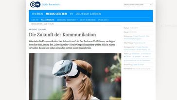 Screenshot der Seite