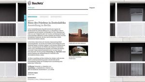 Screenshot der Website 
