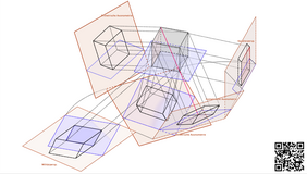 Architekturrelevante Axonometrien (mit QR-Code als Animation aufs Handy ladbar) Architekturrelevante Axonometrien