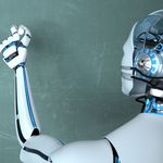 robot, ai, artificial intelligence, writing, write, technology, intelligence, robotic, school, teacher, professor, classroom, chalkboard, chalk board, blackboard, machine, science, teaching, presentation, futuristic, digital, referent, speaker, industrial, data, bot, computer, idea, scifi, information, virtual, learning, innovation, future, cyborg, logic, creativity, knowledge, software, intellect, deep learning, algorithm, automation, communication, tech, intellectual, 3d, illustration