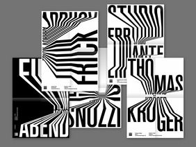 Die Plakate von Robin Weißenborn für »horizonte« sind unter die 100 besten Plakate 2015 gewählt worden.

