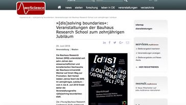 Screenshot der Seite
