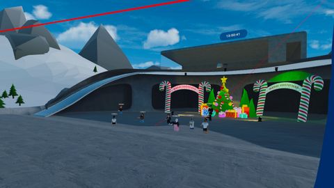 Lehre im virtuellen Winterwunderland: 