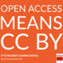 Logo Open Access means CC BY