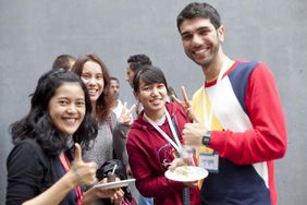 Teilnehmer der Bauhaus Summer School 2015. Foto: Barbara Proschak
