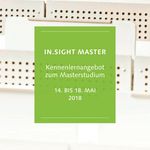 Vom 14. bis 18. Mai 2018 haben Bachelor-Absolventen und -Studierende aller Hochschulen die Möglichkeit, die Masterangebote der Bauhaus-Universität Weimar im Rahmen des Programms »In.Sight Master« vor Ort kennenzulernen. (Foto: Bauhaus-Universität Weimar)