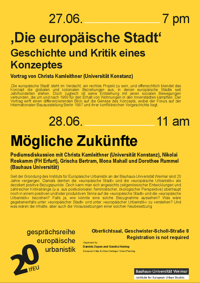 Poster Mögliche Zukunfte
