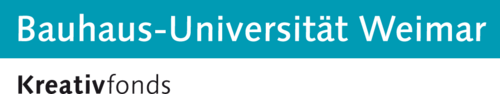 Logo of the Kreativfonds of the Bauhaus-Universität Weimar