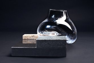 Mareike Rittig: Glas + X = Y. Vase, 2015