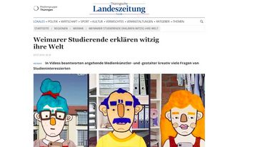 Screenshot der Seite