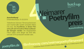 Flyer zum Call for submissions