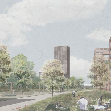 Siegerentwurf: Im Westen Drei Neue (Entwurfsverfasser: Nora Prahm und Jelena Kristina Vincetic)