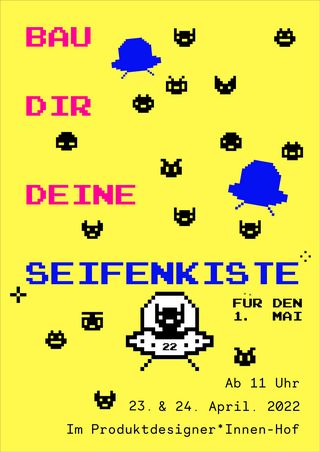 Poster zum Seifenkisten-Bau-Workshop