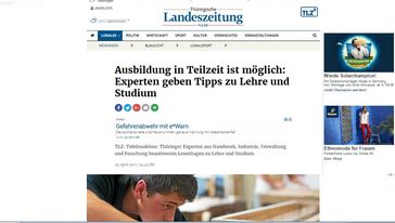 Screenshot der Seite