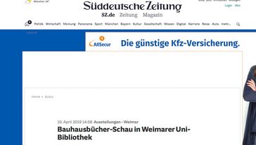 Screenshot der Seite 