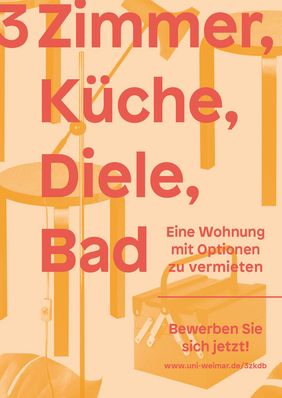 3 Zimmer, Küche, Diele, Bad (Gestaltung: Copa-Ipa, Büro für Gestaltung) 3 Zimmer, Küche, Diele, Bad (Gestaltung: Copa-Ipa, Büro für Gestaltung)