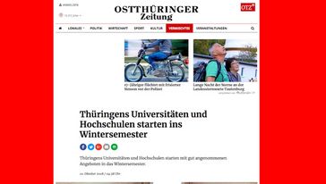 Screenshot der Seite