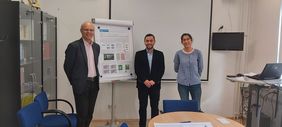 Martina Mellenthin Filardo, Venkata Krishna Reddy Nukaraju und Prof. Dr.-Ing. Hans-Joachim Bargstädt