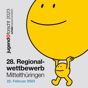 28. Regionalwettbewerb Jugend forscht Mittelthüringen Logo des 28. Regionalwettbewerbs Jugend forscht Mittelthüringen