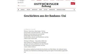 Screenshot der Seite