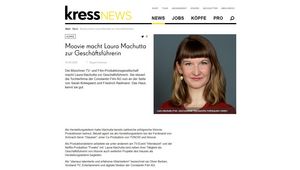Screenshot der Website