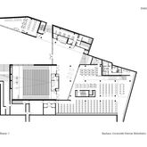 Grundriss der Bibliothek Ebene minus eins