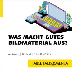 Grafik mit Typo: Was macht gutes Bildmaterial aus?