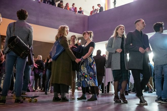 Photo: Matriculation ceremony 2019 Bauhaus-Universität Weimar.