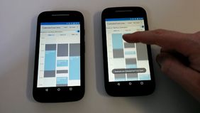 Die Erfindung »Mobilgerät und Verfahren zum Austausch von Termindaten« von Prof. Dr. Florian Echtler ist eine App, die das Finden von gemeinsamen Terminen einer größeren Gruppe vereinfacht. Foto: Professur Mobile Media Die Erfindung »Mobilgerät und Verfahren zum Austausch von Termindaten« von Prof. Dr. Florian Echtler ist eine App, die das Finden von gemeinsamen Terminen einer größeren Gruppe vereinfacht. Foto: Professur Mobile Media