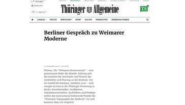 Screenshot der Seite