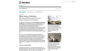Screenshot der Website 