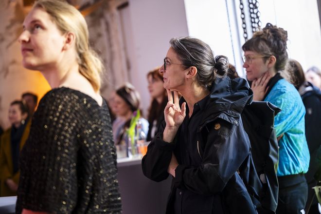 Blick in das Publikum der Eröffnungsrede