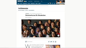 Screenshot der Seite