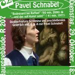 Plakat IRRE@bauhaus mit Pavel Schnabel